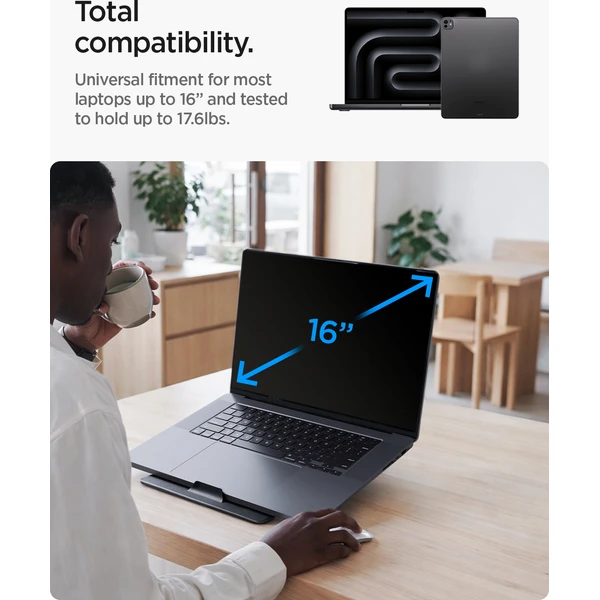 Spigen Slim Fold Laptop & Tablet Stand stojánek černý - Stojánky - Obrázek fb7e6edc27824b58b8b9cd8ab55cff4a