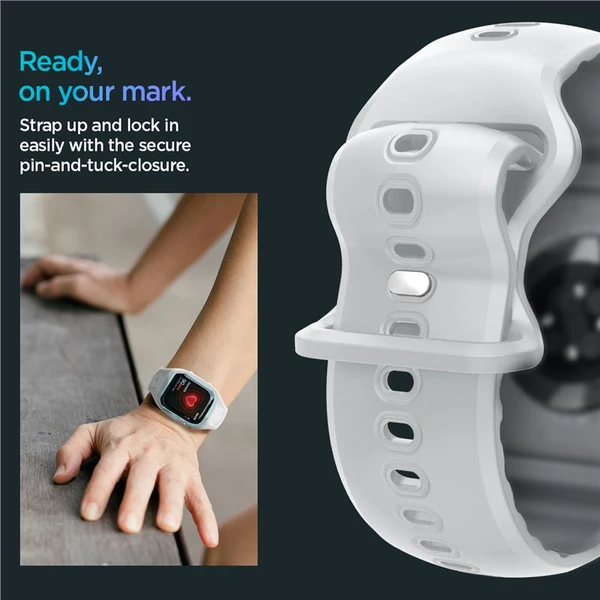 Spigen Liquid Air Pro kryt s řemínkem Apple Watch 10/11 (46mm) šedý - Pouzdra - Obrázek fb8e793cfe144e73a16c8980df9d904b
