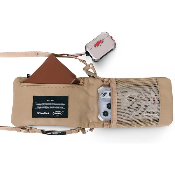 SKINARMA Utility Sling Bag Juno Crossbody černé - Popruhy a crossbody - Obrázek fbc4f9ec00524f7990d335d57b27068b