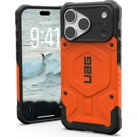 UAG Pathfinder MagSafe kryt iPhone 18 Pro/17 Pro oranžový - Pouzdra