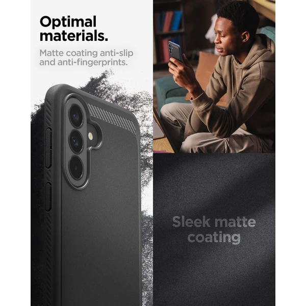 Spigen Rugged Armor kryt Samsung Galaxy A37 5G matte black - Pouzdra - Obrázek fbf6ebb69f6647faba9ddaf1d55fb9f0