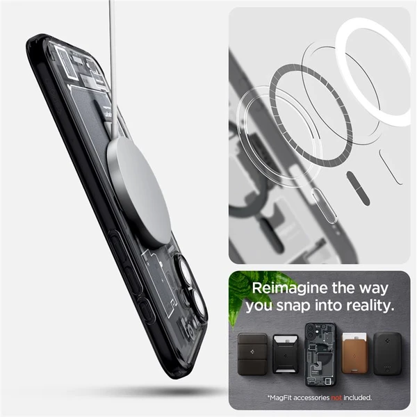 Spigen Ultra Hybrid MagSafe kryt iPhone 16 zero one - Pouzdra - Obrázek fc340dbe03b846758c04efce2997f79d