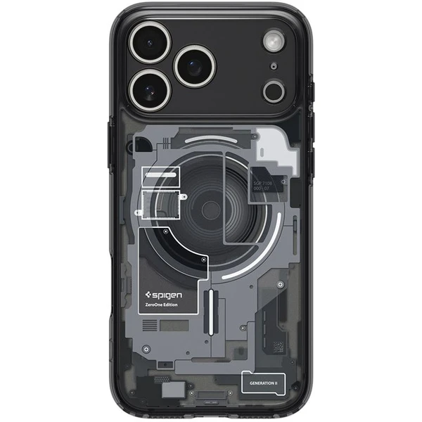 Spigen Ultra Hybrid MagSafe kryt iPhone 17 Pro zero one black - Pouzdra - Obrázek fc46501b4cc74365a89dd84a243cfcee