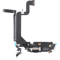 Náhradní díl pro iPhone 14 Pro Max nabíjecí konektor vesmírně černý - Konektory