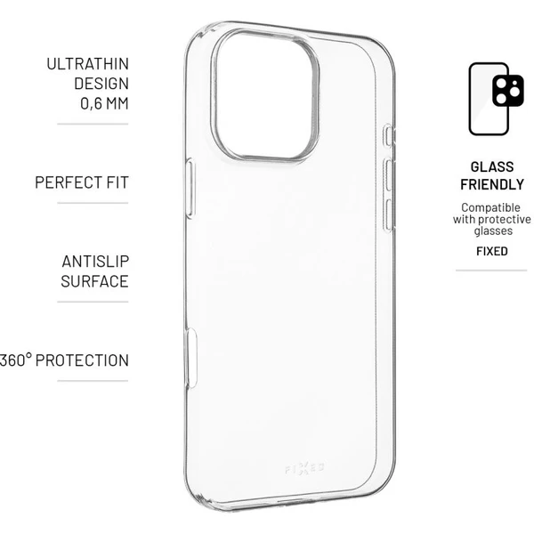 FIXED Story Slim TPU kryt Apple iPhone 16 Pro Max čirý - Pouzdra - Obrázek fc9af3c027aa42b48132119b07745103