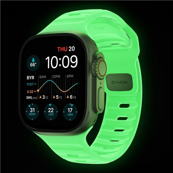 Nomad Sport Strap M/L řemínek pro Apple Watch Ultra 49/45/44/42mm Glow 2.0 - Řemínky - Obrázek fcadc116e0b3481b999c55466bb3c2a9