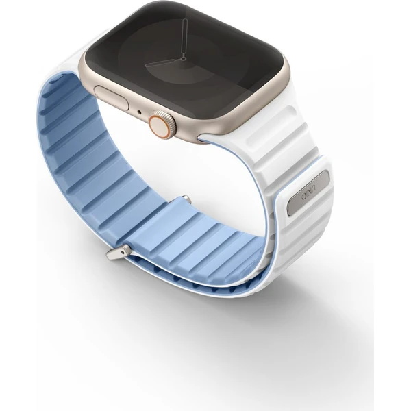 UNIQ Revix Evo oboustranný řemínek Apple Watch 42/41/40/38mm (světle modrý/bílý) - Řemínky - Obrázek fcb632f59cf242f19fad5a98b8445594