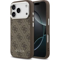Guess 4G MagSafe kryt iPhone 17 Pro hnědý - Pouzdra
