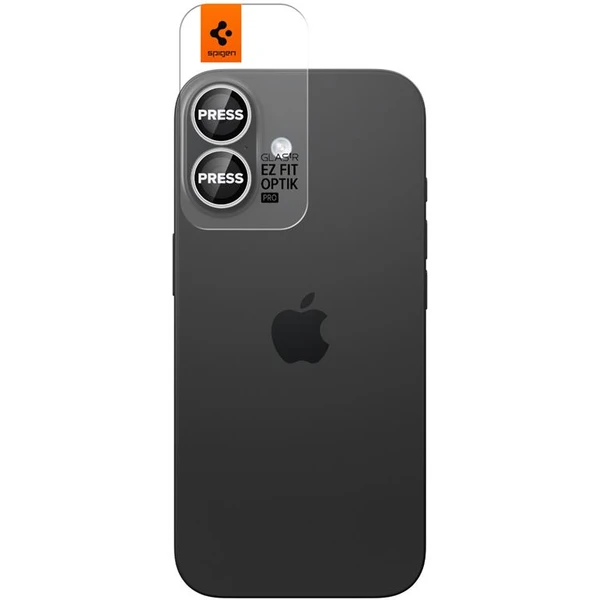 Spigen Glass tR EZ Fit Optik Pro skla iPhone 17 silver (2 ks) - Ochranné folie a skla - Obrázek fcdc1c516ba943639bdbd607f633a4a0