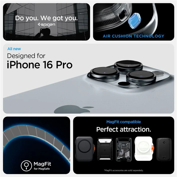 Spigen Ultra Hybrid MagSafe kryt iPhone 16 Pro zero one - Pouzdra - Obrázek fce918ad99944e3992082030f798da76