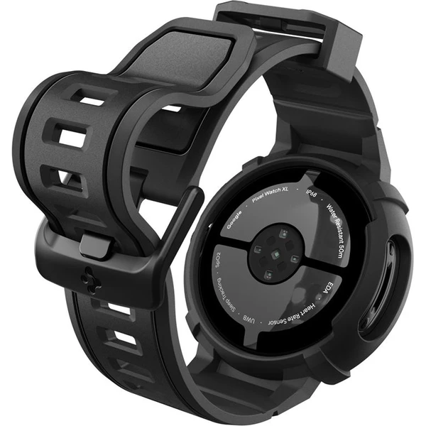 Spigen Rugged Armor Pro + Stand pouzdro s řemínkem a stojánkem Google Pixel Watch 5/4 45mm matte bla - Pouzdra - Obrázek fd179d3a72884475bc113a7e7d572a81