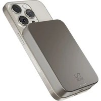 iWant Qi2 MagSafe hliníková powerbanka 10000 mAh titanová - Powerbanky