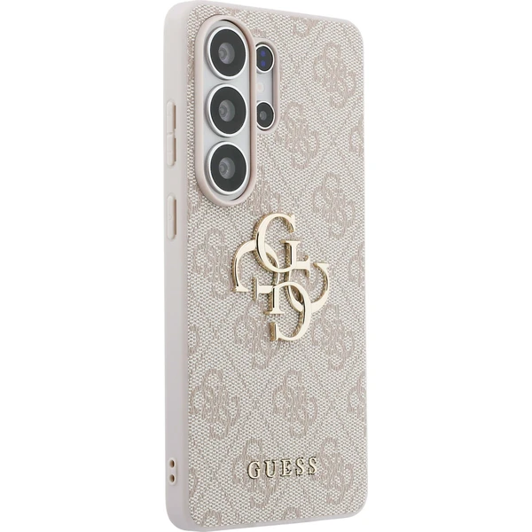 Guess PU 4G Metal Logo kryt Samsung Galaxy S26 Ultra růžový - Pouzdra - Obrázek fd22286bc54242079ff9adc1c84a0111
