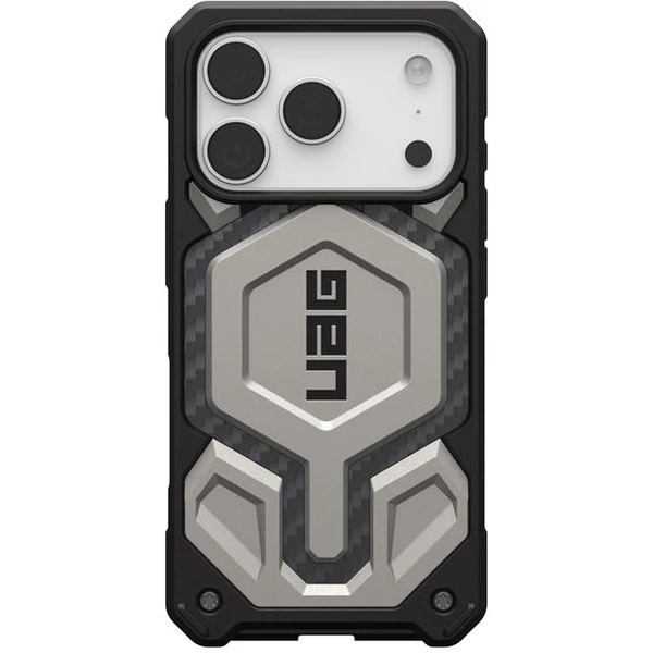 UAG Monarch Pro MagSafe Titanium kryt iPhone 17 Pro stříbrný - Pouzdra - Obrázek fd23f7ca07134c6c95227879d7294c52