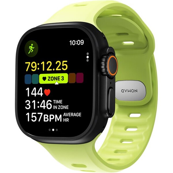 Nomad Tempo Band FKM řemínek Apple Watch 49mm/Ultra lime