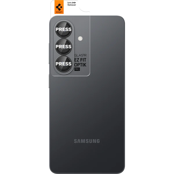 Spigen Glass tR EZ Fit Optik Pro HD skla na fotoaparát Samsung Galaxy S26 černá (2 ks) - Ochranné folie a skla - Obrázek fd37b84f51d241649e910111bf784baa