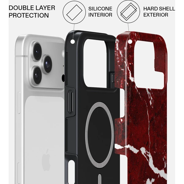 Burga Tough MagSafe kryt iPhone 18 Pro Max Iconic Red Ruby - Pouzdra - Obrázek fd3b77dcce54412ba650696a19db03f3