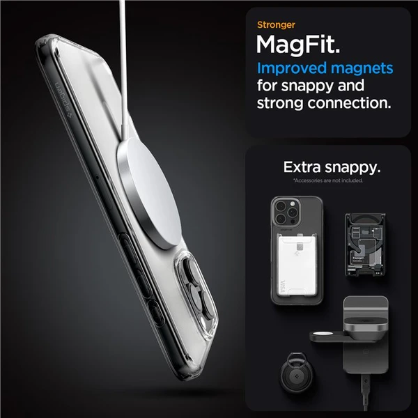 Spigen Ultra Hybrid MagSafe kryt iPhone 16 Pro Max frost clear - Pouzdra - Obrázek fd9e81f0eff9401bb604880a67ff4b10
