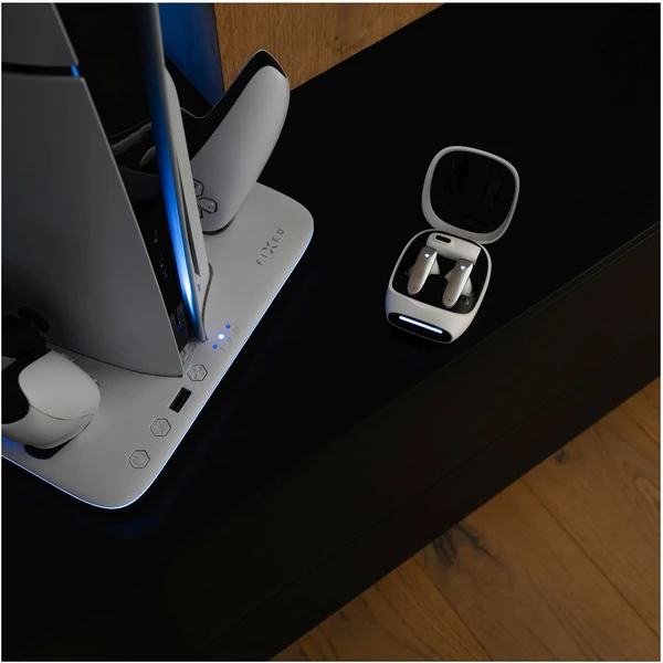 FIXED Game Pods TWS herní sluchátka (kompatibilní s PS5/PS4/Nintendo Switch 1) bílá - Sluchátka - Obrázek fdba911e761f40bcb476d69b8132d3b1