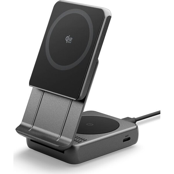 Spigen Essential MagSafe 2in1+C Qi2/MagSafe nabíječka (25W) černá - Nabíječky - Obrázek fdc203bc5aeb4c4fb093a9e0b3208562