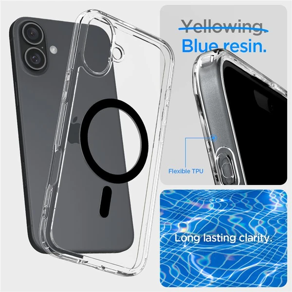 Spigen Ultra Hybrid MagSafe kryt iPhone 16 Plus black - Pouzdra - Obrázek fddca05e212847cd99069361843e2f99