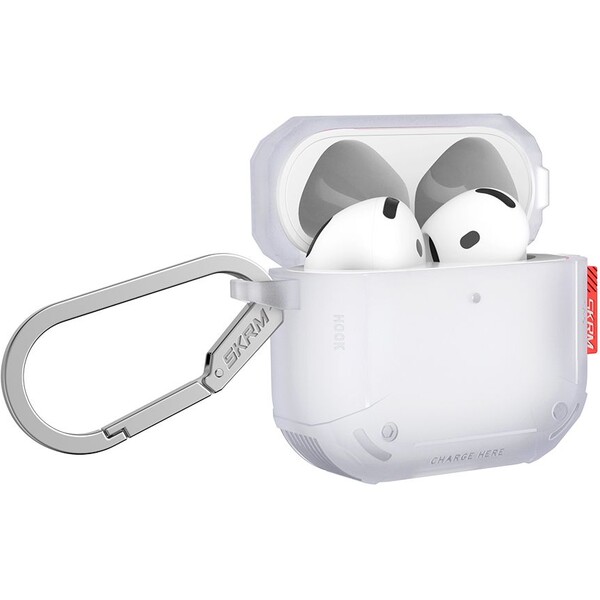 SKINARMA Mecha CE pouzdro pro AirPods 4 bílé