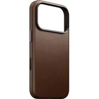 Nomad Traditional Leather MagSafe kožený kryt iPhone 18 Pro Brown - Pouzdra