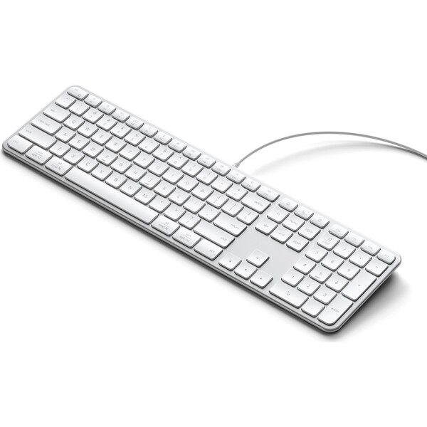 Satechi Slim LX3 drátová klávesnice (US English) stříbrná - Klávesnice - Obrázek fe17a7cf3d6b43df942476dd41eb73fc