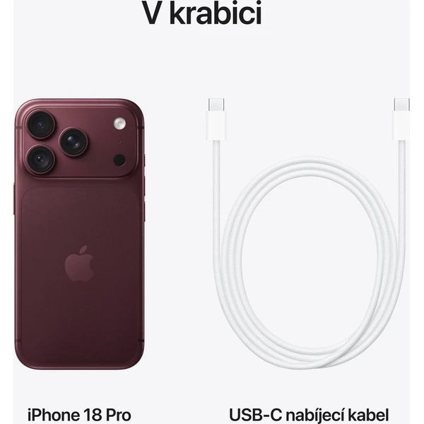 Apple iPhone 18 Pro 512GB burgundsky červená - Mobilní telefony - Obrázek fe3d96f0975f48d9bd77caf2090776ee