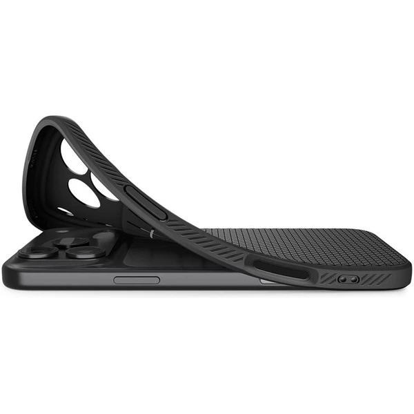 Spigen Liquid Air kryt iPhone 17 Pro Max matte black - Pouzdra - Obrázek fe673d642fbc43b39d9e6ae8f87f01a1