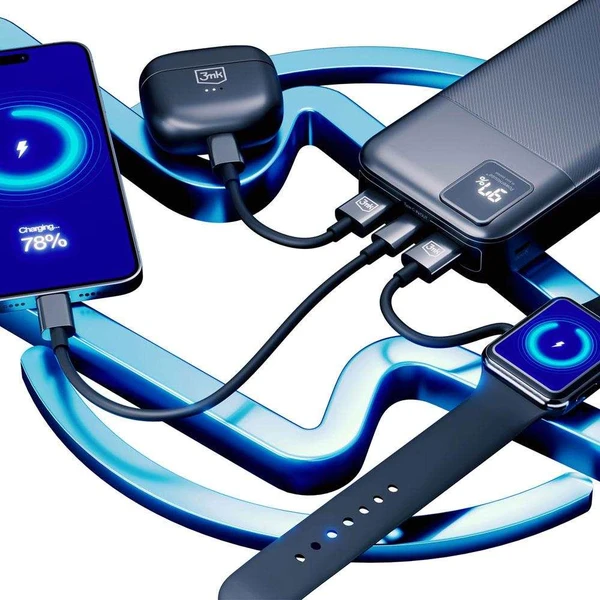 3mk PowerHouse powerbanka 20000 mAh černá - Powerbanky - Obrázek fe6f5a7cad23428ba0e028ec77f6a550
