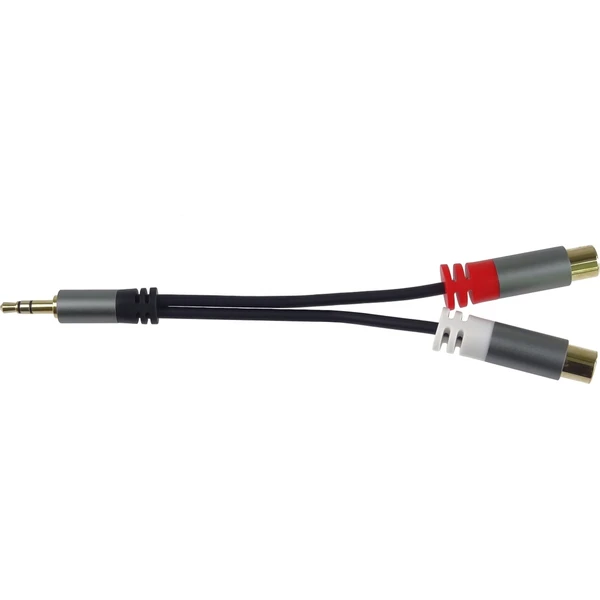 PremiumCord HQ 3,5mm/2x Cinch redukce 0,15m černá - Kabely a redukce - Obrázek fe77893ebf5247f9bf7ddf896d940f96