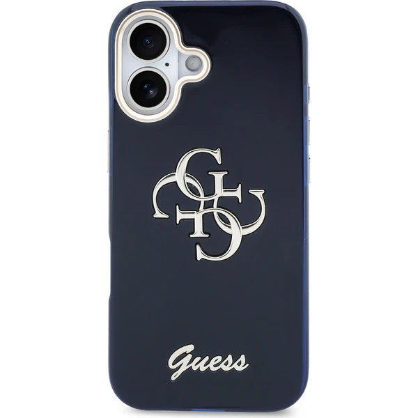 Guess IML 4G Script Metal Logo kryt iPhone 17 modrý - Pouzdra - Obrázek fea58ccefb5e4a1db8ba82edf628fdc4