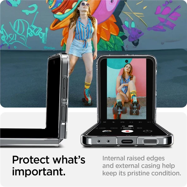 Spigen Air Skin kryt Samsung Galaxy Z Flip6/Z Flip7 FE čirý - Pouzdra - Obrázek fea81f8ffd9e4fa7a5b6f40fe52fa964