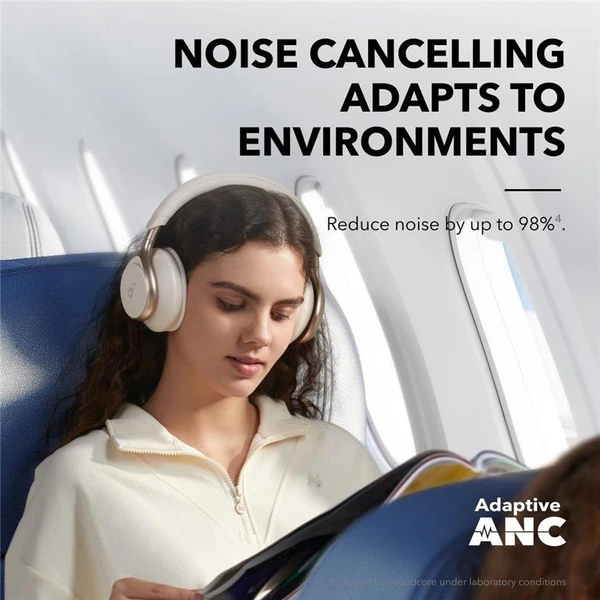 Anker Soundcore Space One bluetooth sluchátka bílá - Sluchátka - Obrázek feb814e346bb4929a37c929342b24ffe
