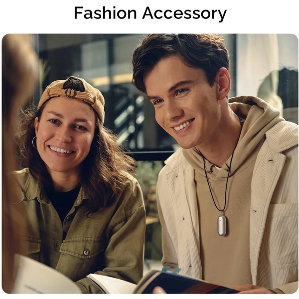 Plaud Note Pin Lanyard řetízek na krk černý - Pouzdra - Obrázek fed40d47a5cc4f4ea101bd2b814bffc3