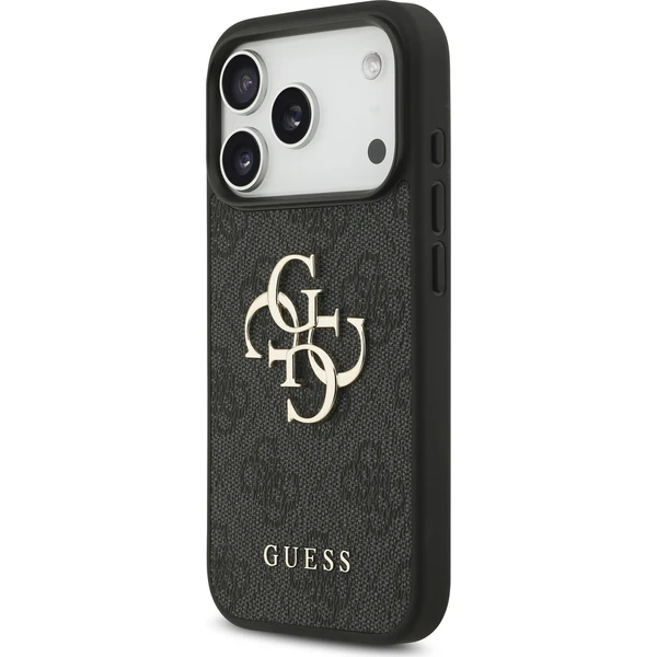 Guess PU 4G Metal Logo kryt iPhone 18 Pro šedý - Pouzdra - Obrázek feed15bf65de484bb40254a57c49f72b
