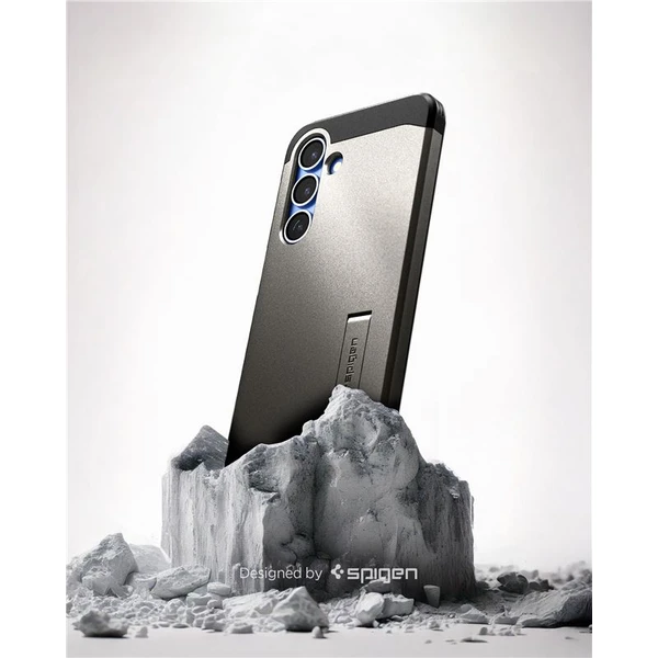 Spigen Tough Armor MagSafe kryt Samsung Galaxy S25+ tmavě šedý - Pouzdra - Obrázek ff2817ad83f744029284138d0c4791b1