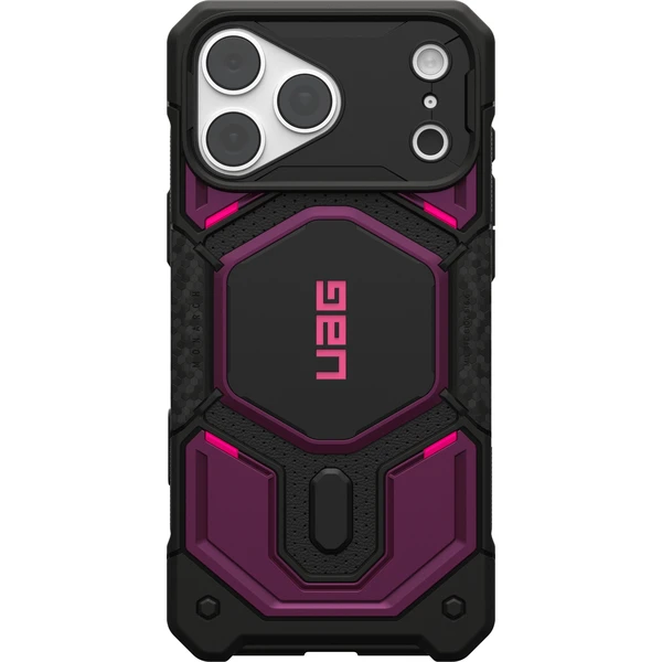 UAG Monarch Pro MagSafe kryt iPhone 18 Pro Max/17 Pro Max černý/fialový - Pouzdra - Obrázek ff437ec16f3d43a3bdc34a21f1459bf7