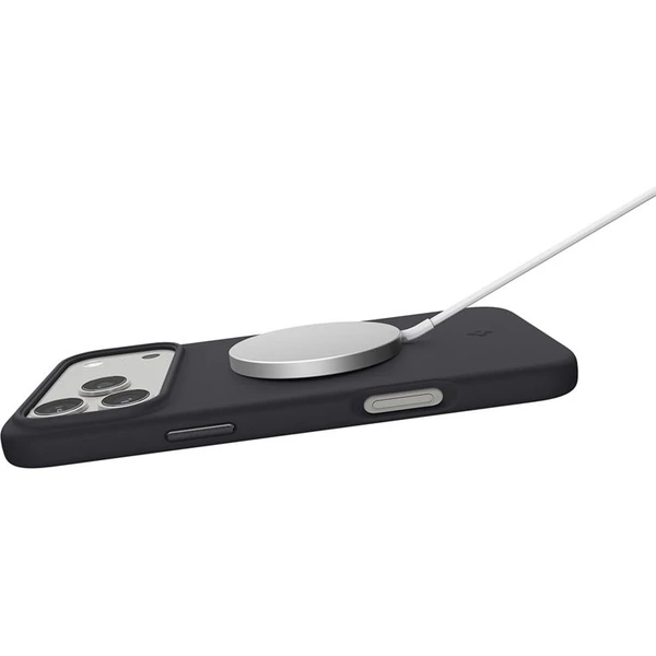 Spigen Silicone Fit MagSafe kryt iPhone 17 Pro Max black - Pouzdra - Obrázek ff44f34eefc341a68164e6856fee7584