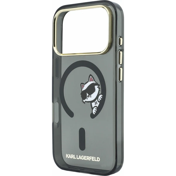 Karl Lagerfeld IML Choupette Peekaboo Magsafe kryt iPhone 18 Pro černý - Pouzdra - Obrázek ff6eaac33fbd4f8fa544e1135cfc7f8b