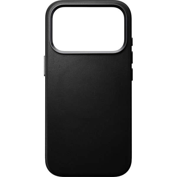 Nomad Traditional Leather MagSafe kožený kryt iPhone 17 Pro/18 Pro Black - Pouzdra - Obrázek ff83879bd87b404f83b50371b547ef4e