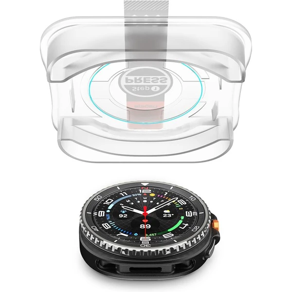 Spigen Glass tR EZ Fit 2 Pack sklo Galaxy Watch8 Classic (46mm) čiré (2 ks) - Ochranné folie a skla - Obrázek ff860c49072047e3ac74013285a8b245