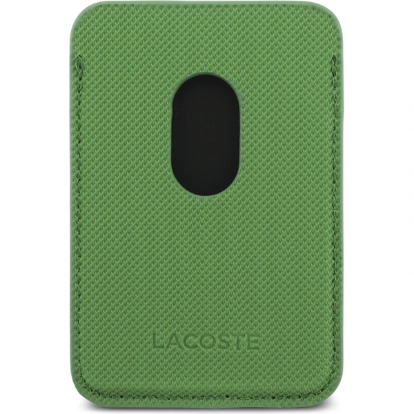 Lacoste Iconic Petit Pique MagSafe kryt + peněženka iPhone 17 Pro zelený - Pouzdra - Obrázek ffab98e90a86412b86201d74ca2707d7