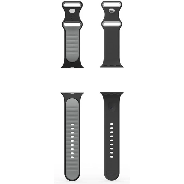 Spigen Nano Pop Band řemínek Apple Watch 42/41/40mm černý/šedý - Řemínky - Obrázek ffba8900094343e98bb9bb03c7805323