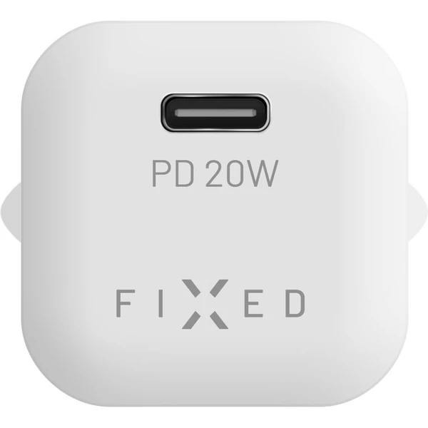 FIXED Mini nabíječka s USB-C výstupem a podporou PD 20W bílá - Nabíječky - Obrázek ffd4b75eadf4477ab761831be69e96cd