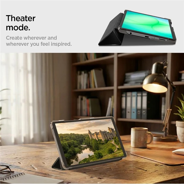 Spigen Smart Fold pouzdro Samsung Galaxy Tab A11 (2025)/A9 (2023) černé - Pouzdra - Obrázek ffd6319846924128b485fed48078d6a4