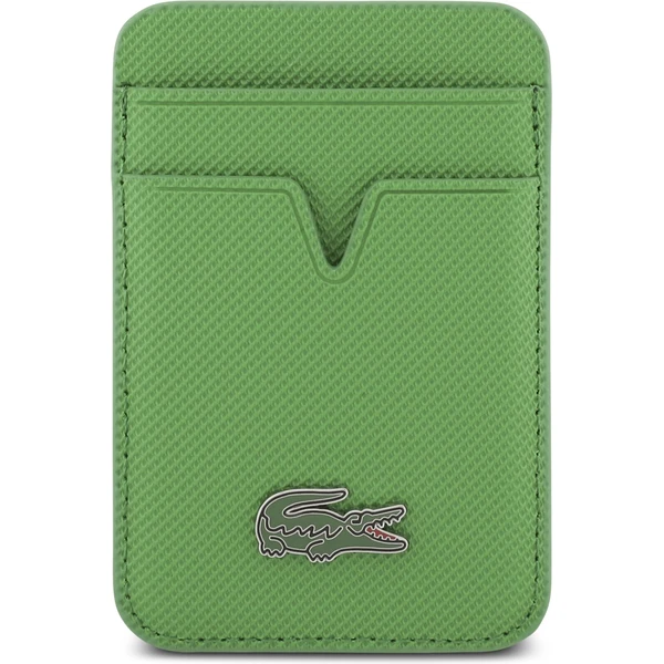 Lacoste Iconic Petit Pique MagSafe kryt + peněženka iPhone 17 Pro zelený - Pouzdra - Obrázek ffd77bbfc3284ba0bea824e53451f944