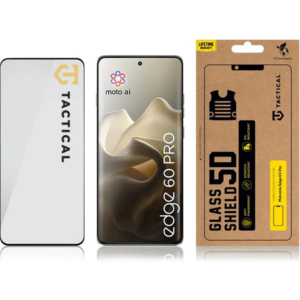 Tactical Glass Shield 5D sklo pro Motorola Edge 60/60 Pro/60 Fusion černé - Ochranné folie a skla - Obrázek ffdb678be7194b968303e7f0e87513b0