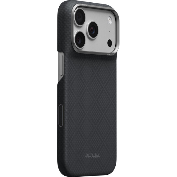 Pitaka Edge Case Argyle MagSafe kryt iPhone 18 Pro Lava Black